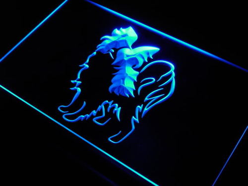 Papillon Dog Pet Shop Bar Beer Neon Light Sign